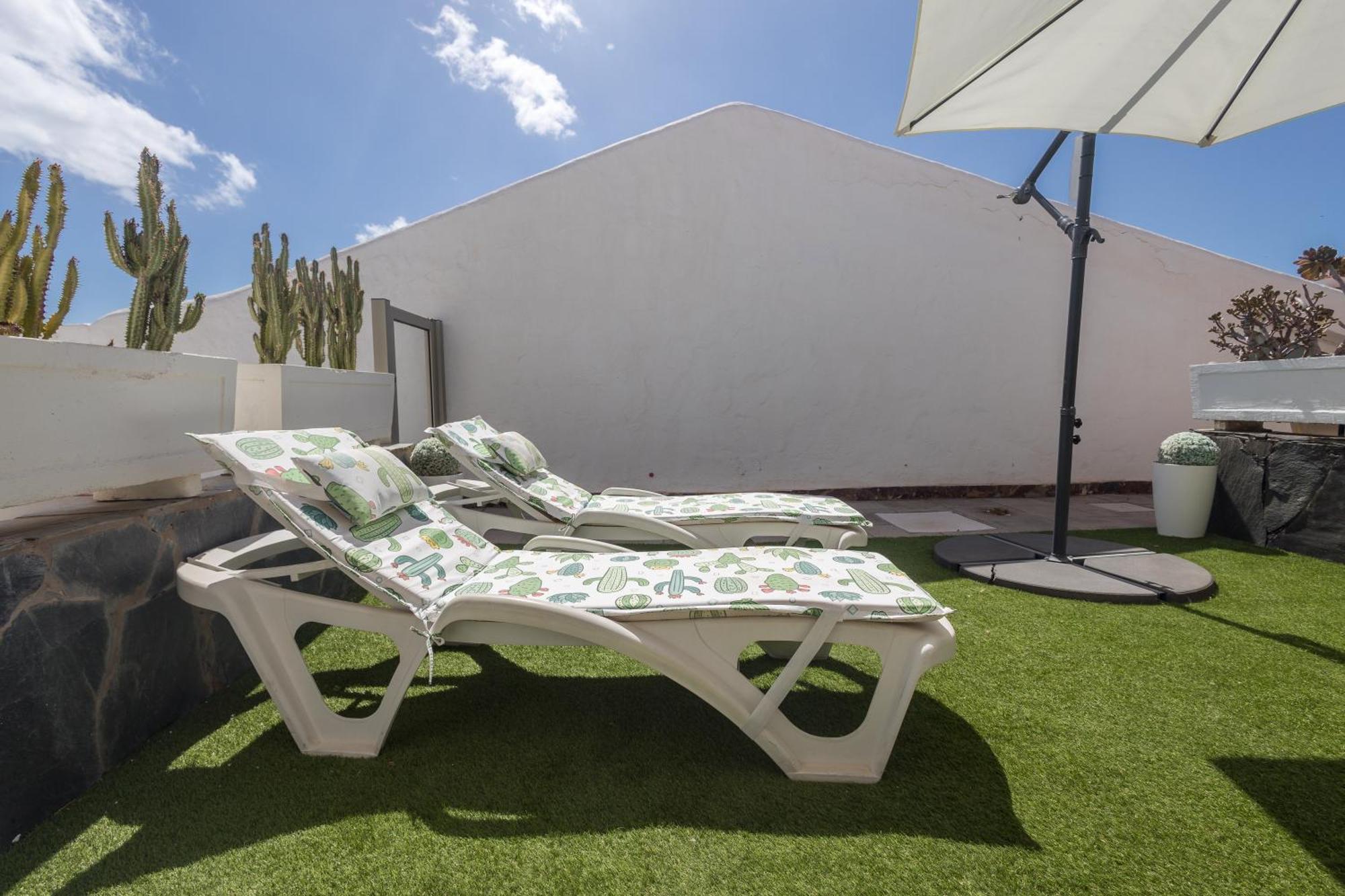 Playa Del Aguila Bungalow Con Terraza Solarium Maspalomas  Eksteriør billede