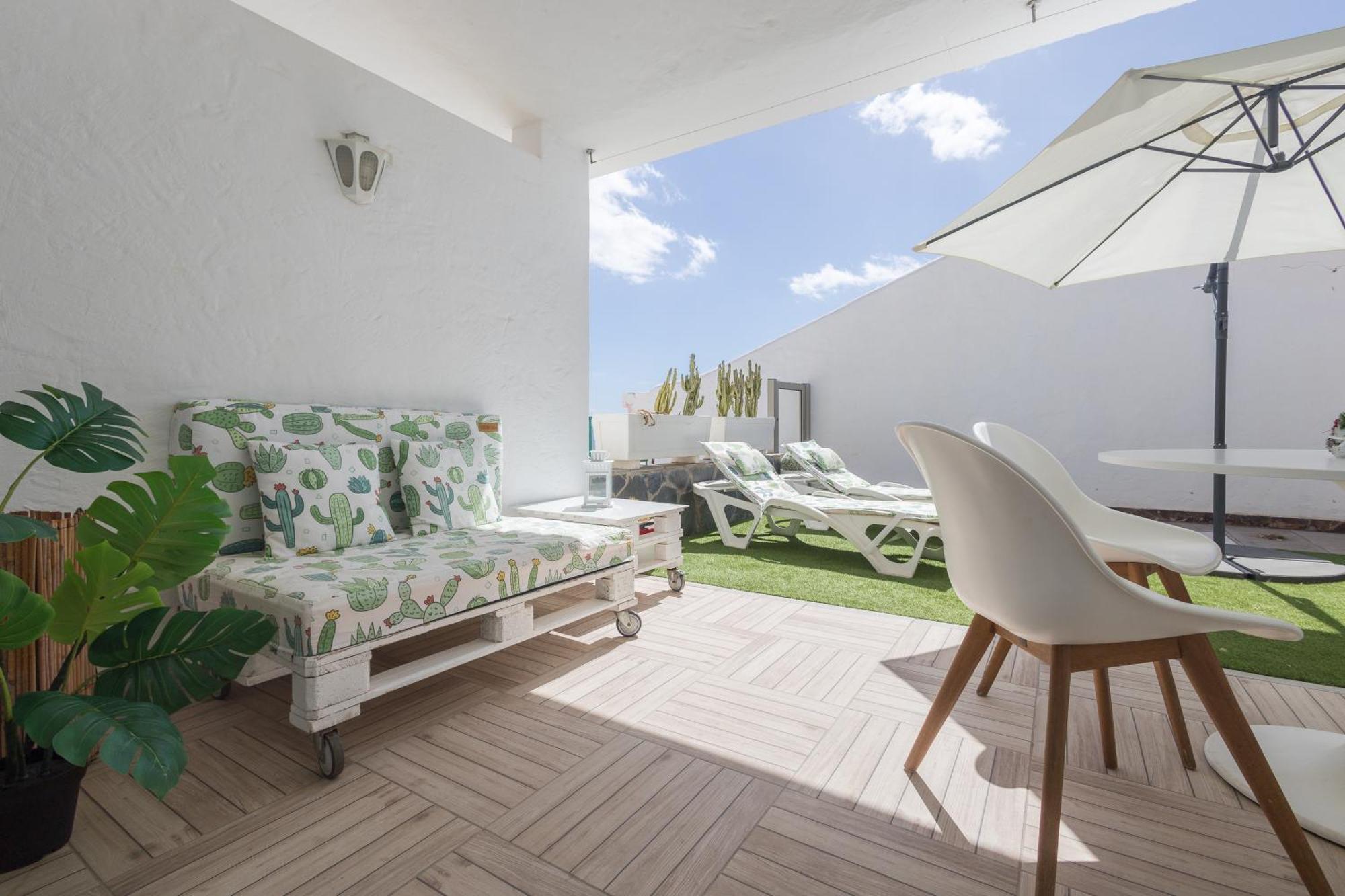 Playa Del Aguila Bungalow Con Terraza Solarium Maspalomas  Eksteriør billede