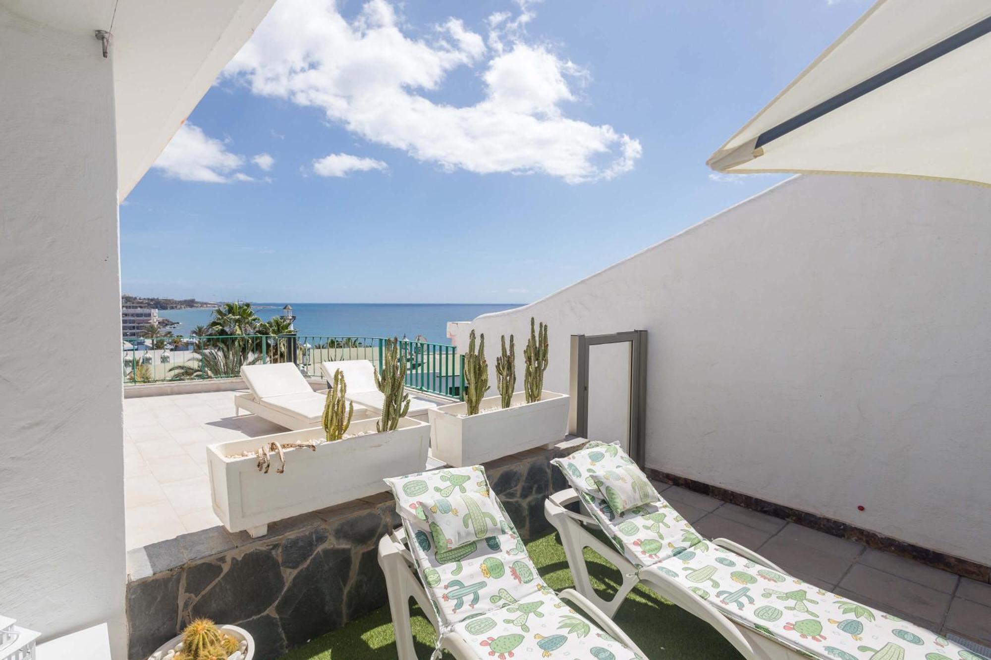 Playa Del Aguila Bungalow Con Terraza Solarium Maspalomas  Eksteriør billede
