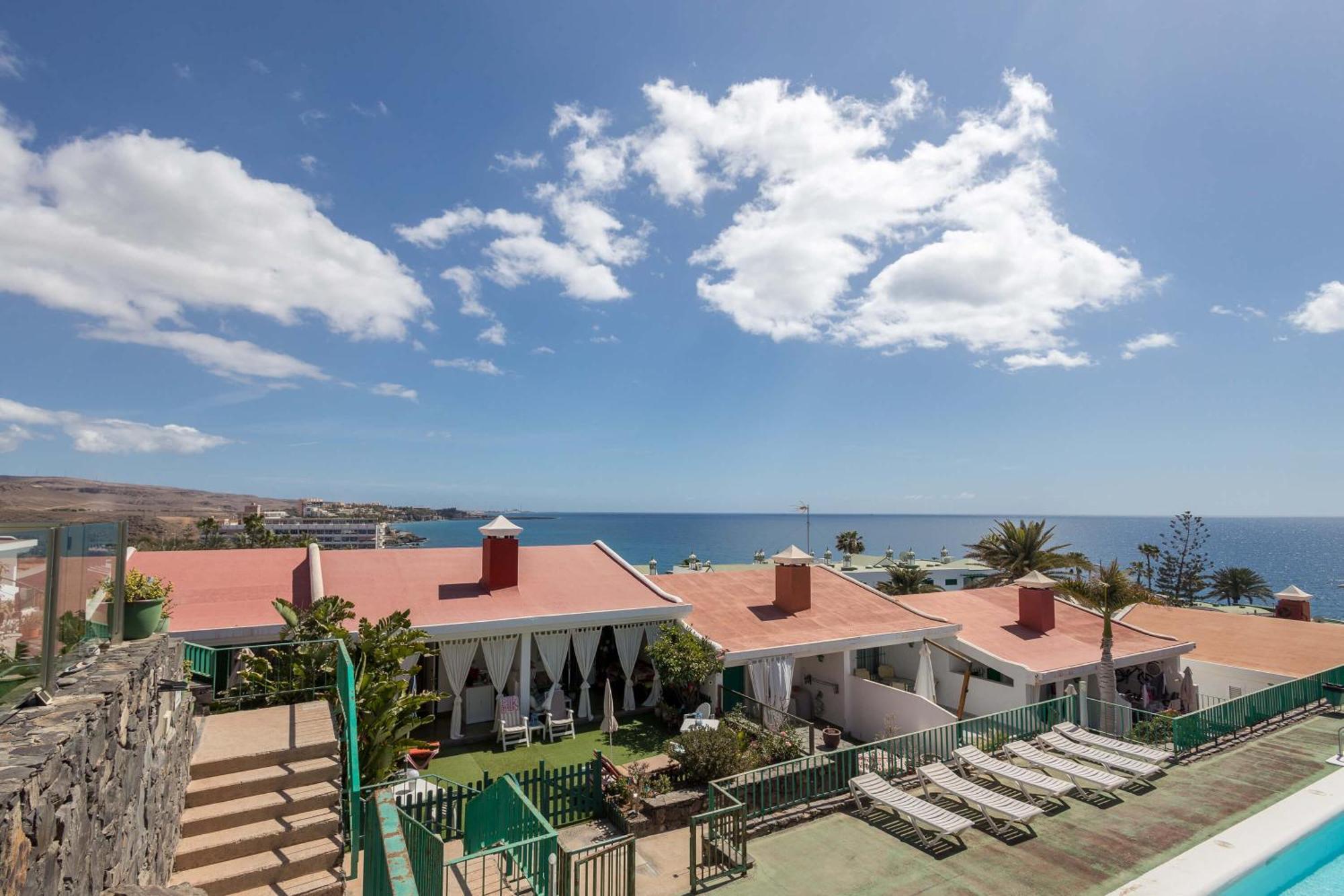 Playa Del Aguila Bungalow Con Terraza Solarium Maspalomas  Eksteriør billede